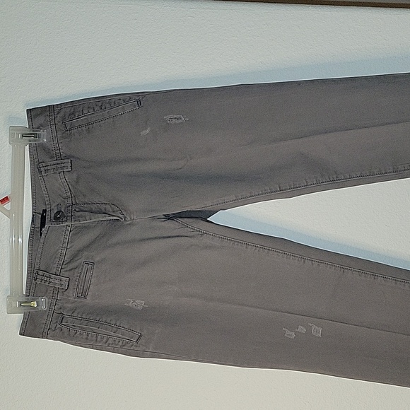 GAP Chino/Khaki, Cotton Straight Leg Pants, 2R, Grey, NWOT - Picture 3 of 9